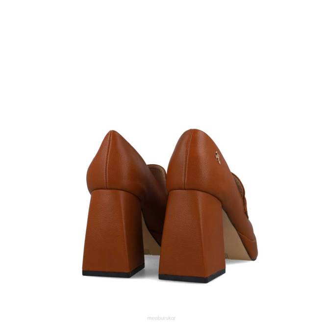 Menbur kvinnor brun korall högklackat 608J3824