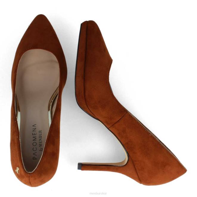 Menbur kvinnor brun merse högklackat 608J4302