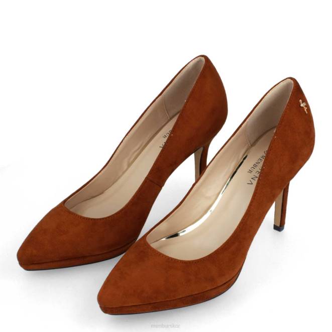 Menbur kvinnor brun merse högklackat 608J4302