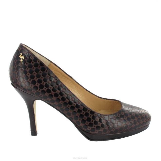 Menbur kvinnor brun mijas högklackat 608J4767