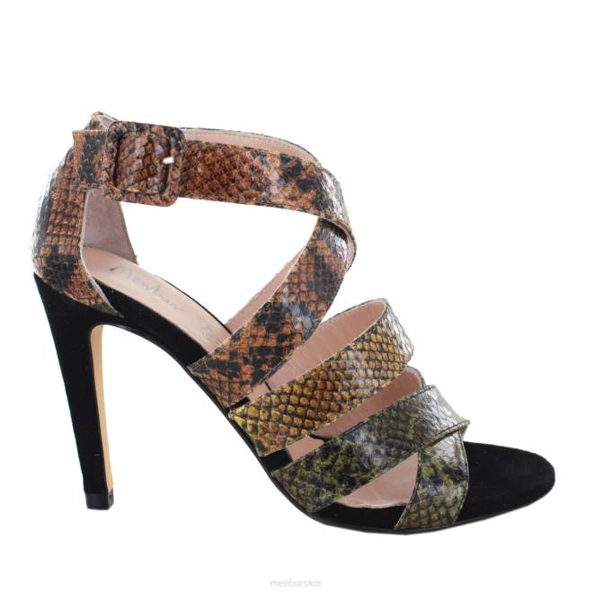 Menbur kvinnor brun mincio högklackat 608J1431