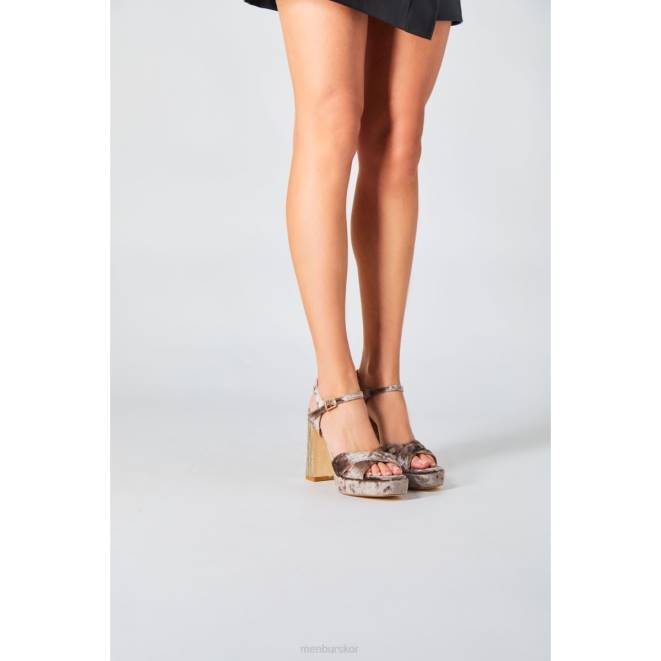 Menbur kvinnor brun nuummita högklackat 608J5023