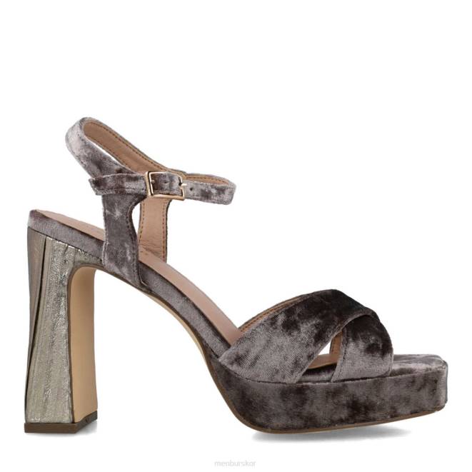 Menbur kvinnor brun nuummita högklackat 608J5023