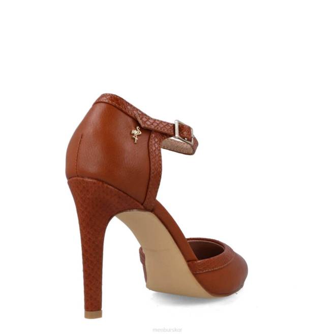 Menbur kvinnor brun ourea högklackat 608J5484