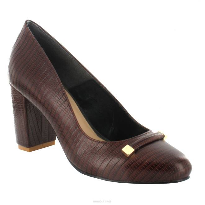 Menbur kvinnor brun tacina högklackat 608J1103