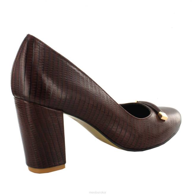 Menbur kvinnor brun tacina högklackat 608J1103