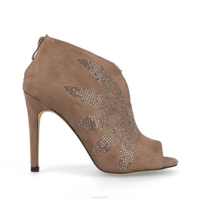 Menbur kvinnor brun terricoli högklackat 608J4107