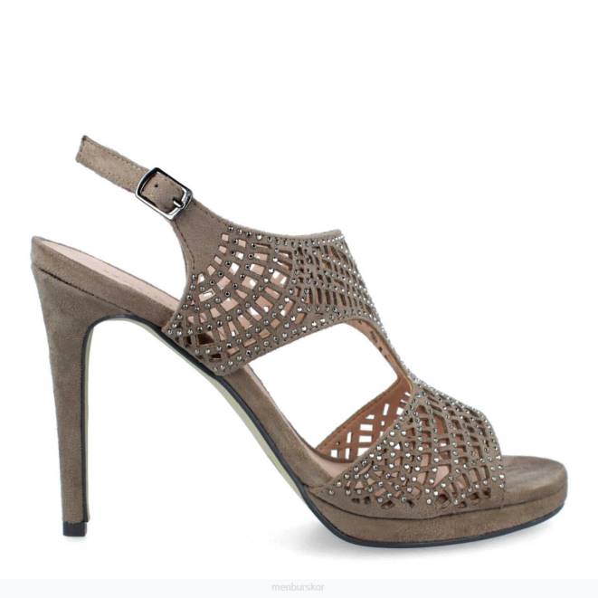 Menbur kvinnor brun torrione högklackat 608J4180