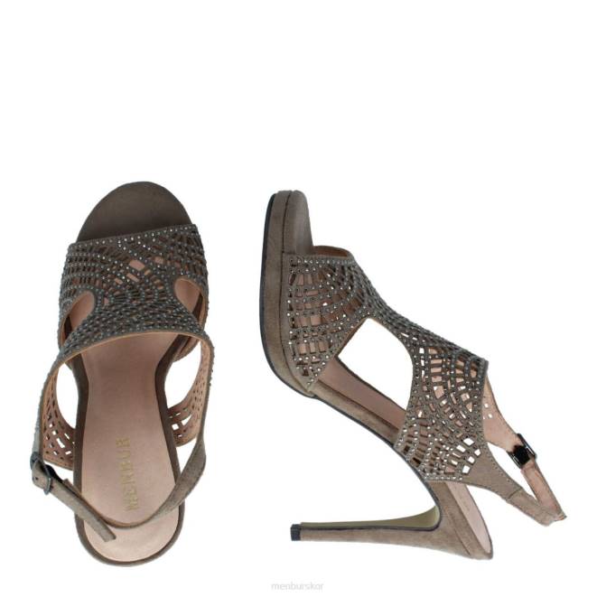 Menbur kvinnor brun torrione högklackat 608J4180