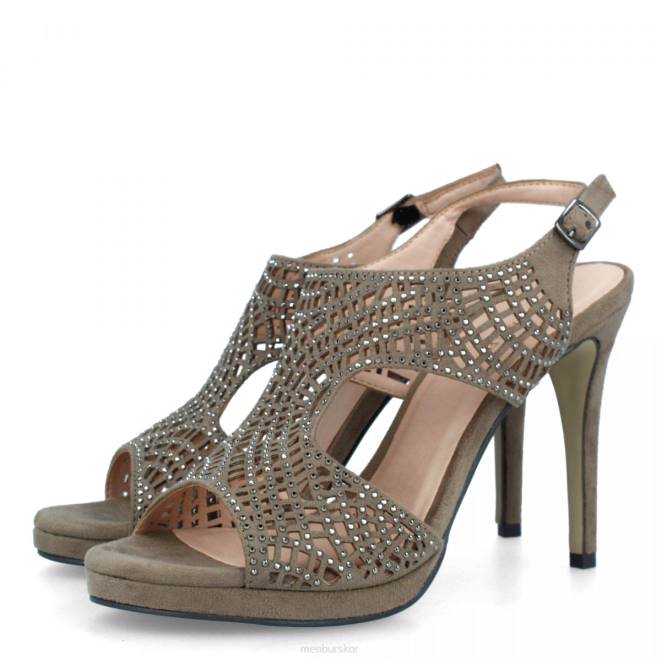 Menbur kvinnor brun torrione högklackat 608J4180