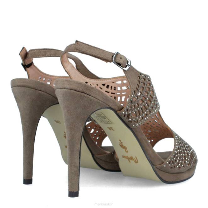 Menbur kvinnor brun torrione högklackat 608J4180