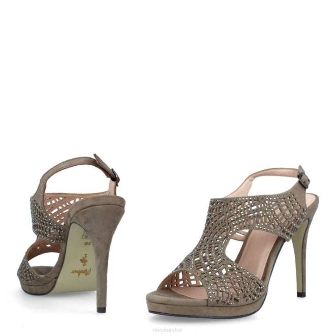 Menbur kvinnor brun torrione högklackat 608J4180