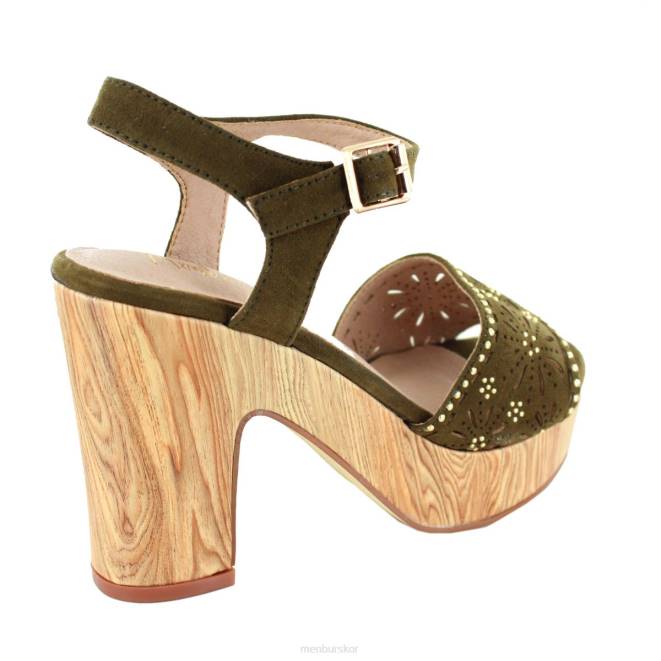 Menbur kvinnor brun umito högklackat 608J1412