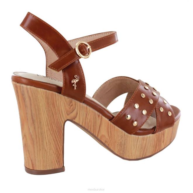 Menbur kvinnor brun usago högklackat 608J5233