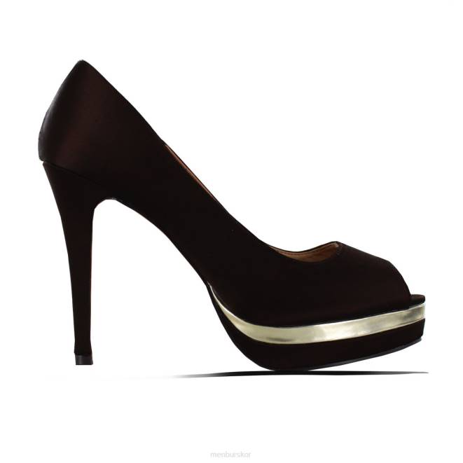 Menbur kvinnor brun väsen högklackat 608J4515