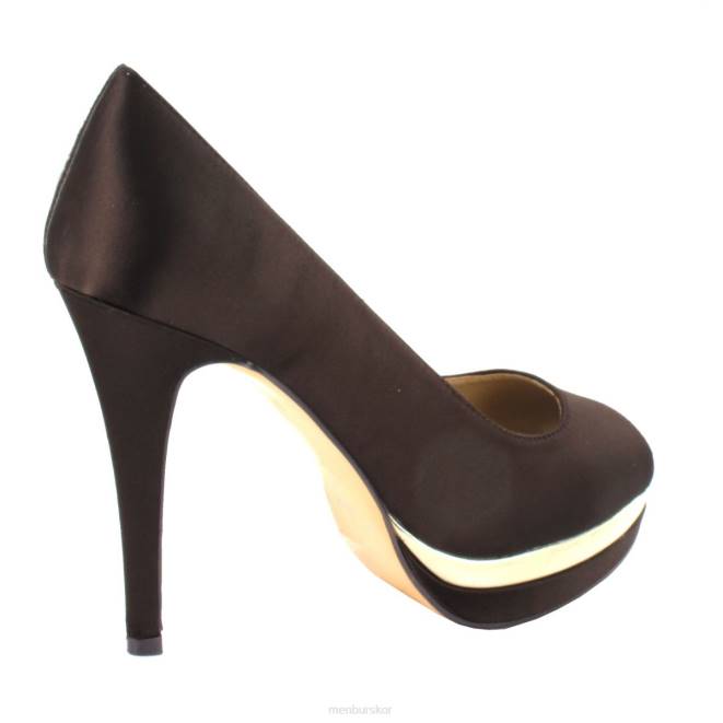 Menbur kvinnor brun väsen högklackat 608J4515