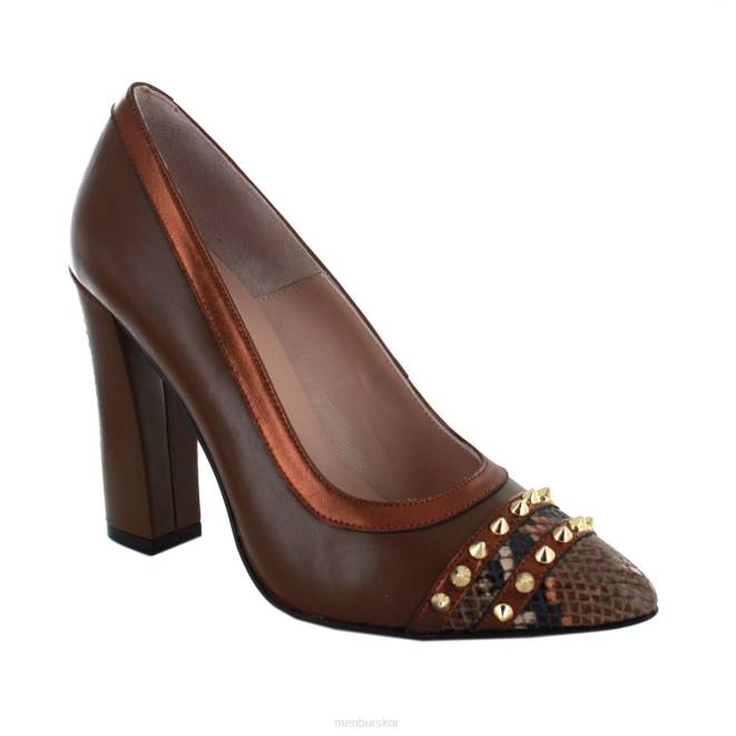 Menbur kvinnor brun vaglia högklackat 608J5271