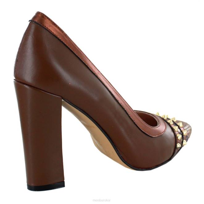 Menbur kvinnor brun vaglia högklackat 608J5271