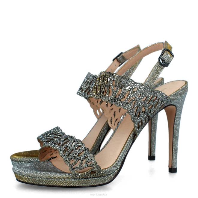 Menbur kvinnor grå Terra Nova högklackat 608J4204