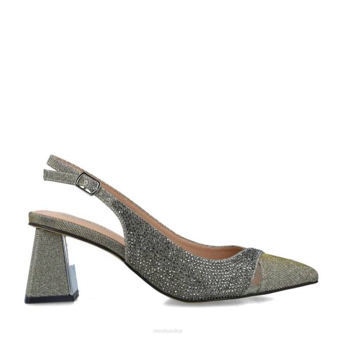 Menbur kvinnor grå aes högklackat 608J5038