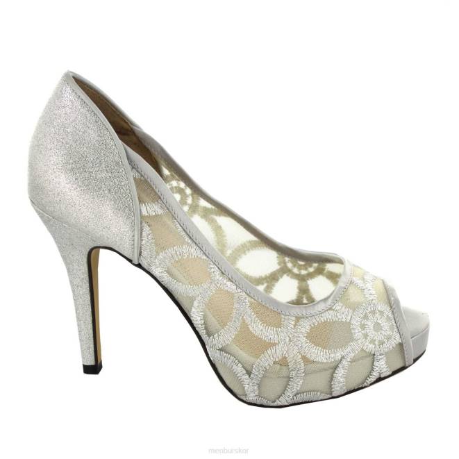 Menbur kvinnor grå alcutar högklackat 608J4673