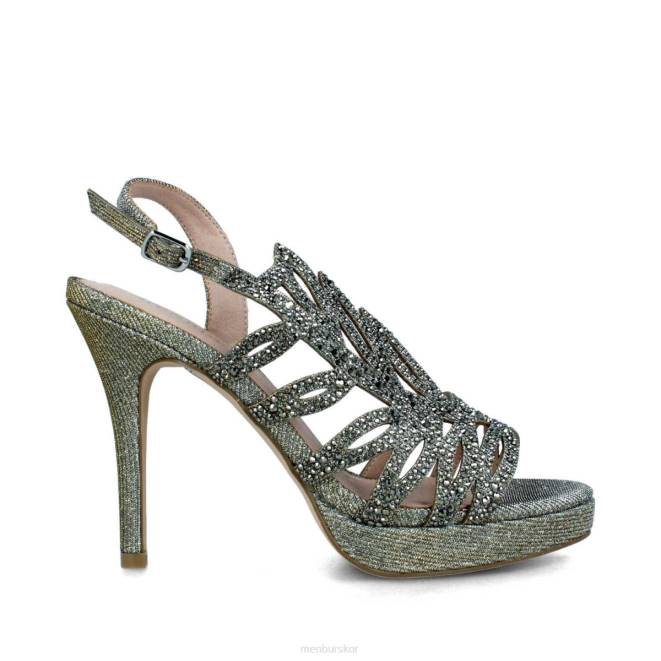 Menbur kvinnor grå angellara högklackat 608J3965