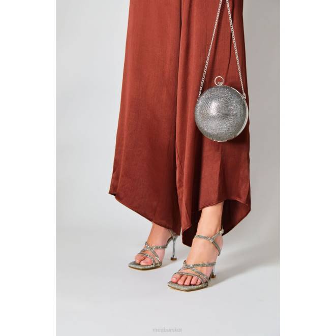 Menbur kvinnor grå apatita högklackat 608J3773