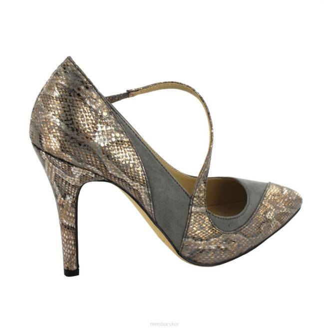 Menbur kvinnor grå arrecife högklackat 608J4744