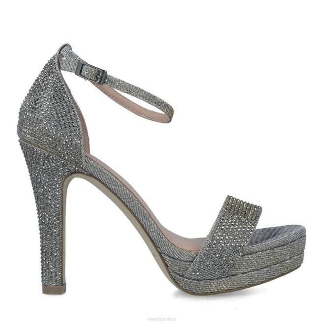 Menbur kvinnor grå azalea högklackat 608J5382