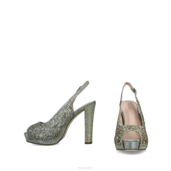 Menbur kvinnor grå balanello högklackat 608J4055