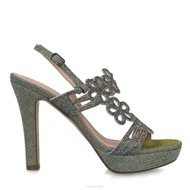 Menbur kvinnor grå calusco högklackat 608J4913