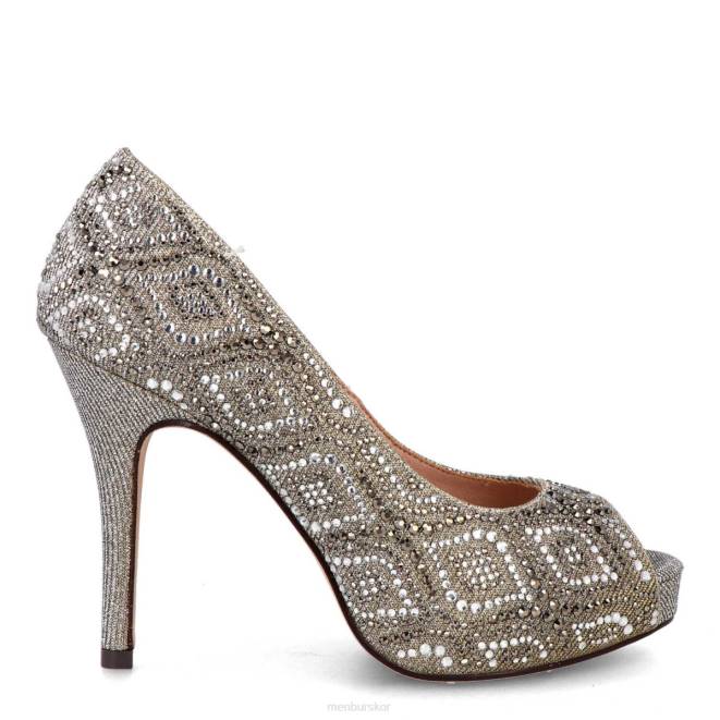 Menbur kvinnor grå cantoniera högklackat 608J5311