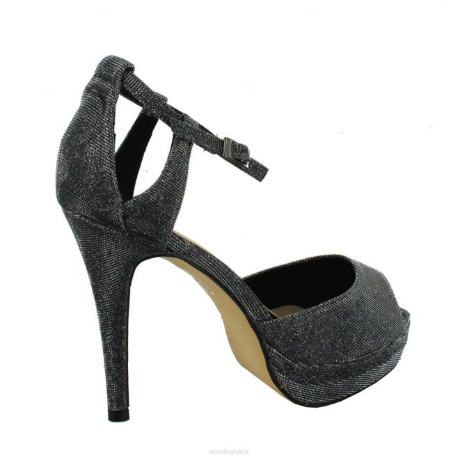 Menbur kvinnor grå chambonnier högklackat 608J4500