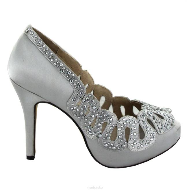 Menbur kvinnor grå el chaparral högklackat 608J1148