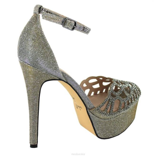 Menbur kvinnor grå gaudenzio högklackat 608J4142