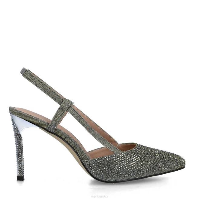 Menbur kvinnor grå goshenita högklackat 608J4863