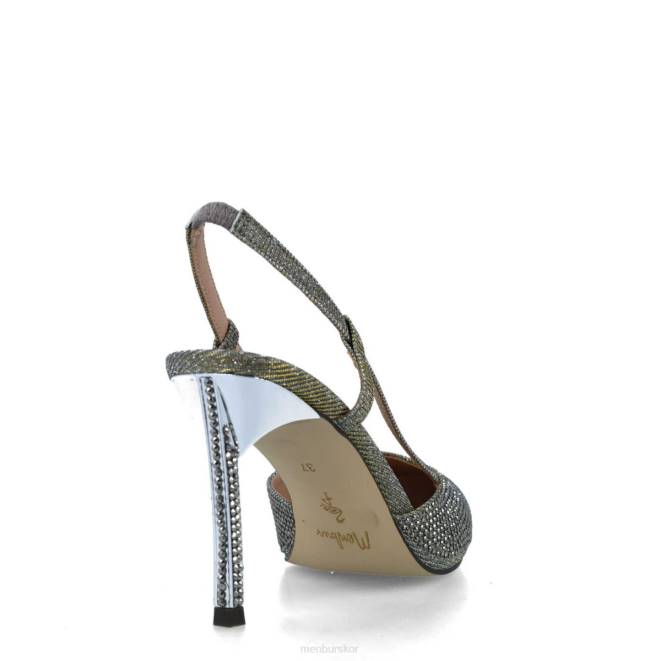 Menbur kvinnor grå goshenita högklackat 608J4863