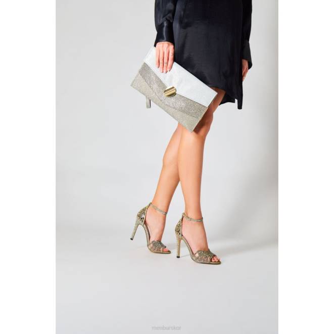 Menbur kvinnor grå hiddenita högklackat 608J3769