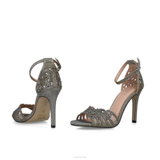 Menbur kvinnor grå hiddenita högklackat 608J3769