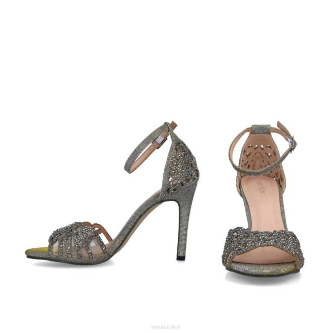 Menbur kvinnor grå hiddenita högklackat 608J3769