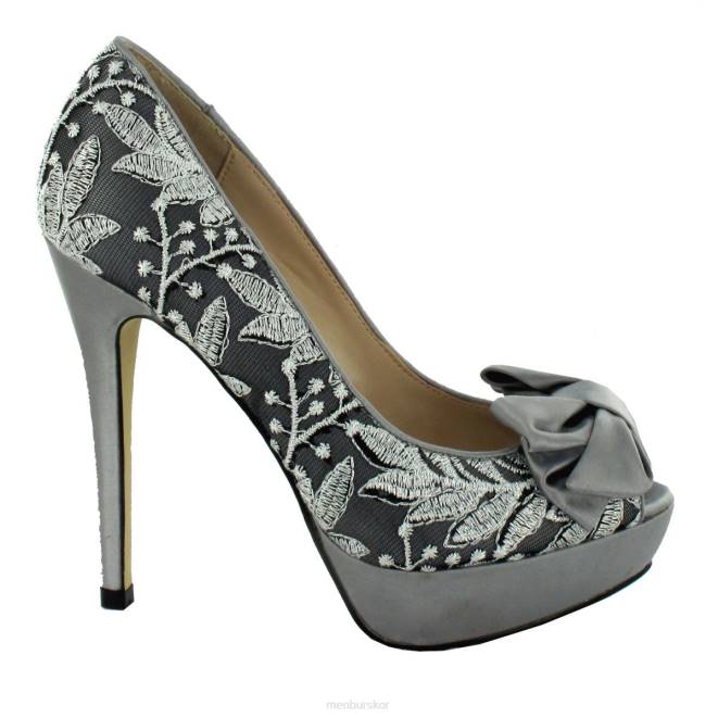Menbur kvinnor grå lepe högklackat 608J4773