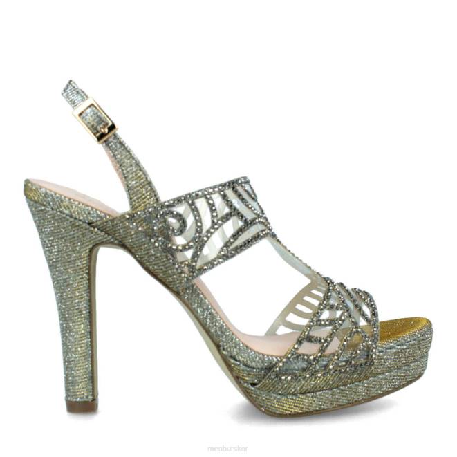 Menbur kvinnor grå milanesiska högklackat 608J4991