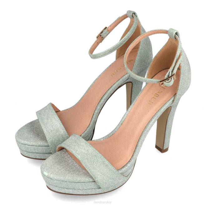 Menbur kvinnor grön bindella högklackat 608J4274