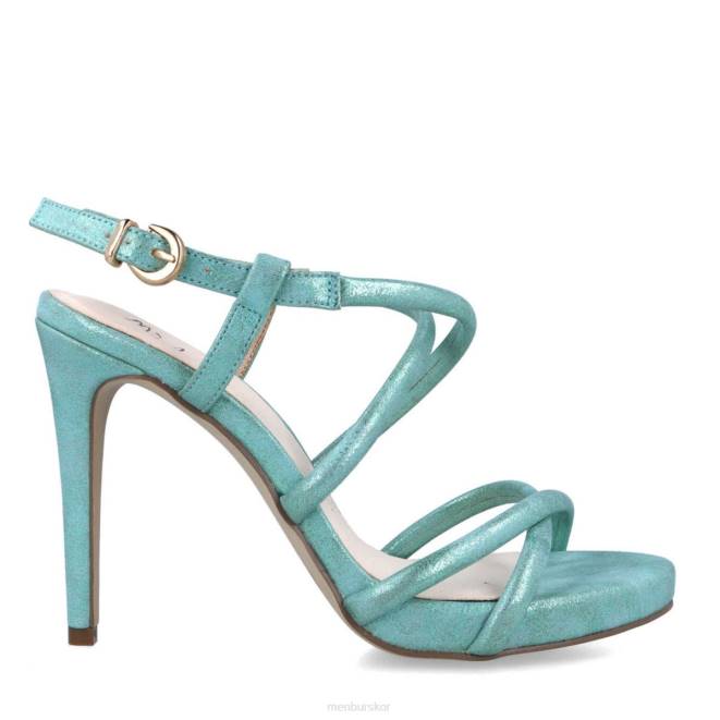 Menbur kvinnor grön biverone högklackat 608J5395