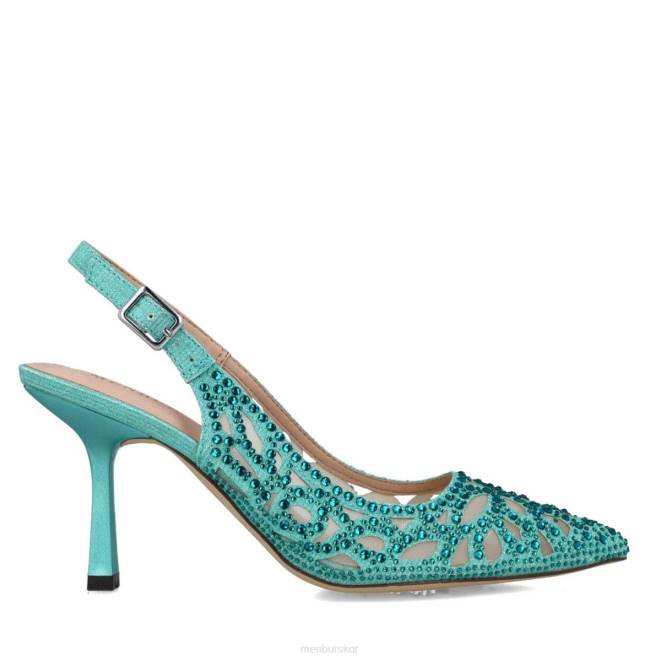 Menbur kvinnor grön clitunno högklackat 608J5113