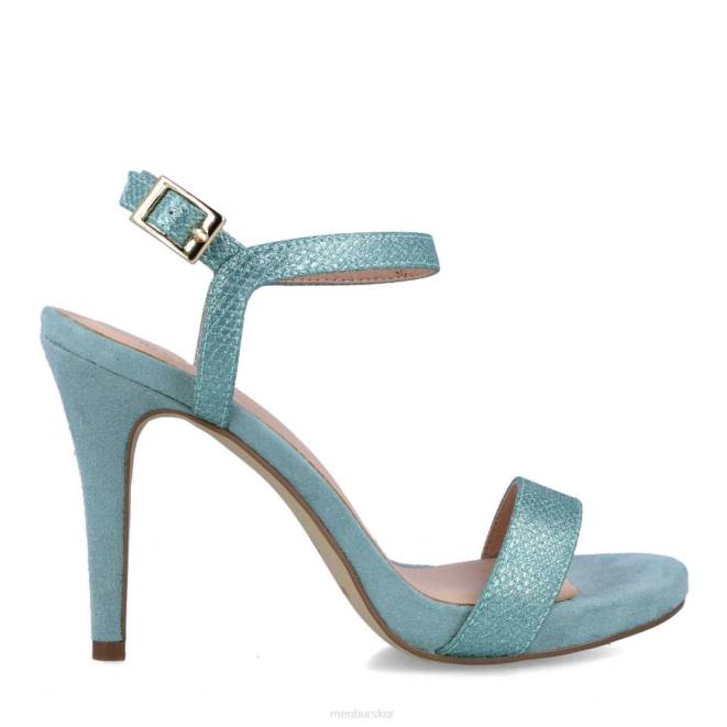 Menbur kvinnor grön creonte högklackat 608J4931