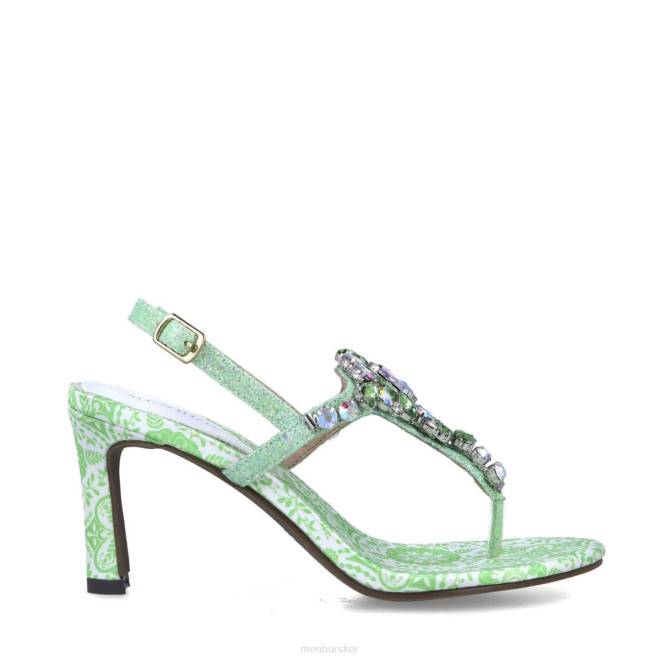 Menbur kvinnor grön eiar högklackat 608J5517