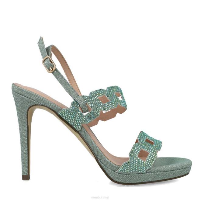 Menbur kvinnor grön heosforo högklackat 608J825