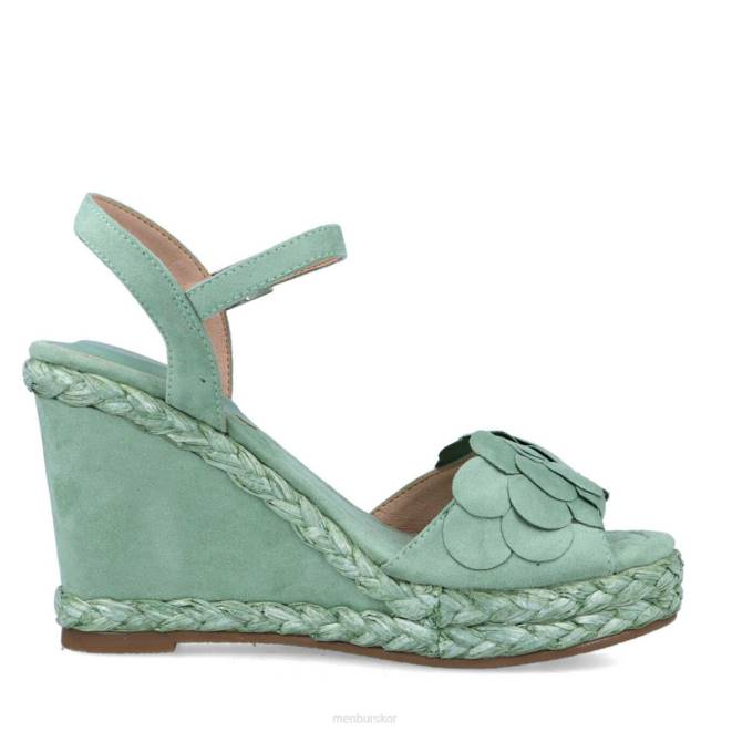 Menbur kvinnor grön hesiodo högklackat 608J3932