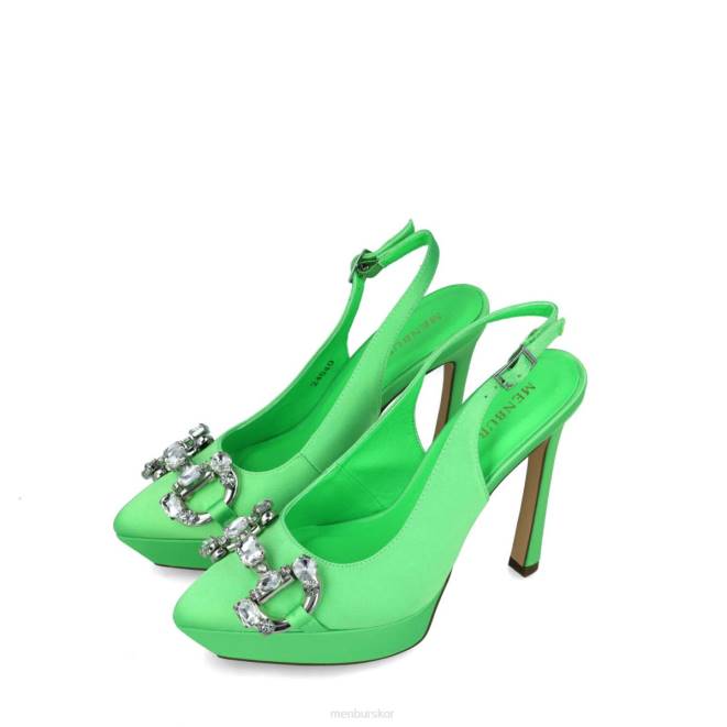 Menbur kvinnor grön vega högklackat 608J3723